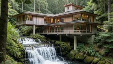 Organická architektura principy a výhody - ilustrační foto