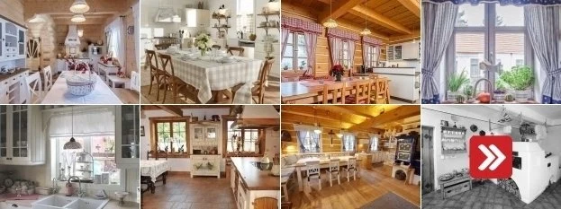 Kuchyně v rustikálním stylu pro chalupu – inspirace