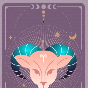 Hlava berana jako znamení Ovn v astrologii