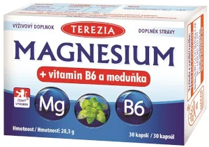 Suplement s hořčíkem a vitamínem B6 pro třes rukou