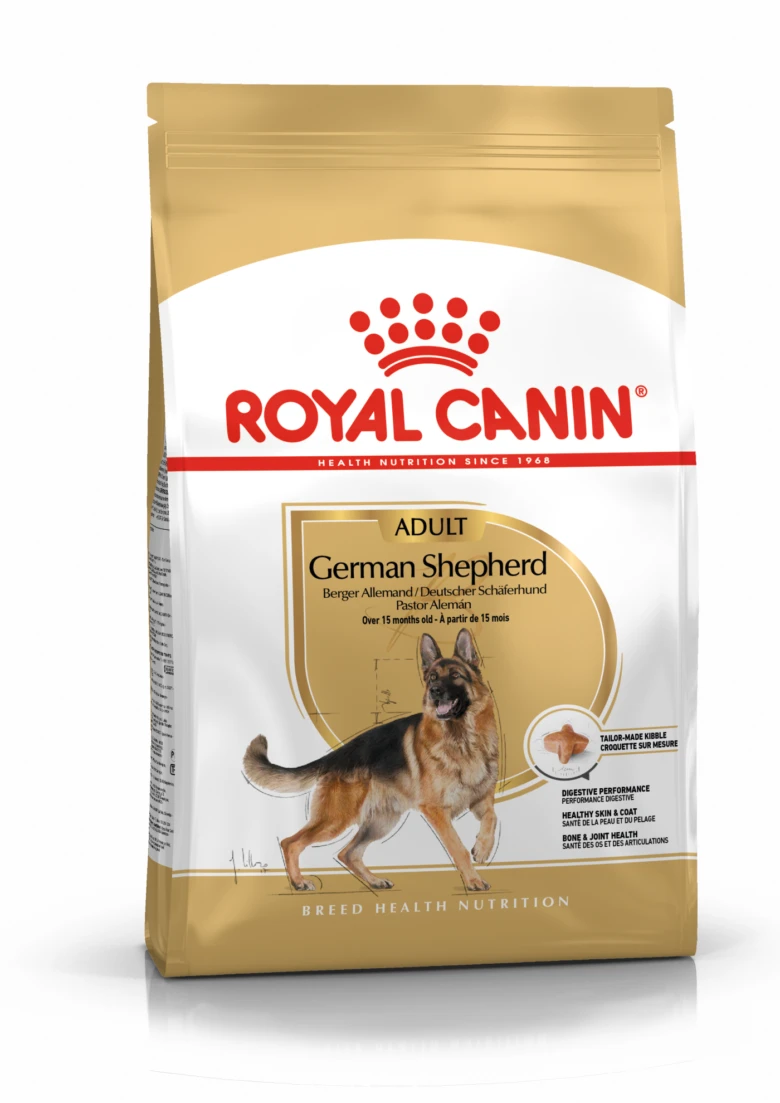 Krmivo pro dospělé německé ovčáky značky Royal Canin