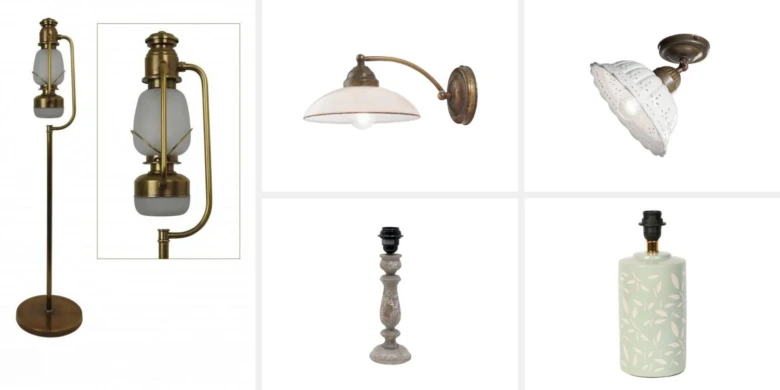 Rustikální svítidla pro interiér chaty – lustry a stolní lampy
