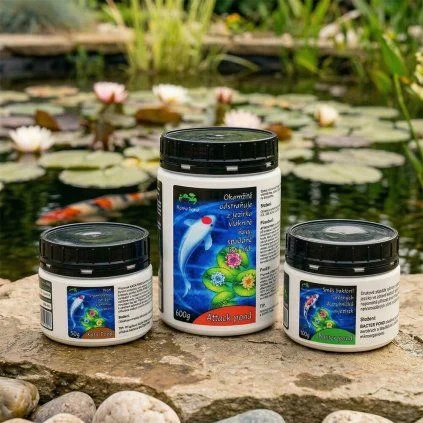 Produkt na černou řasu v akváriu nebo rybníku